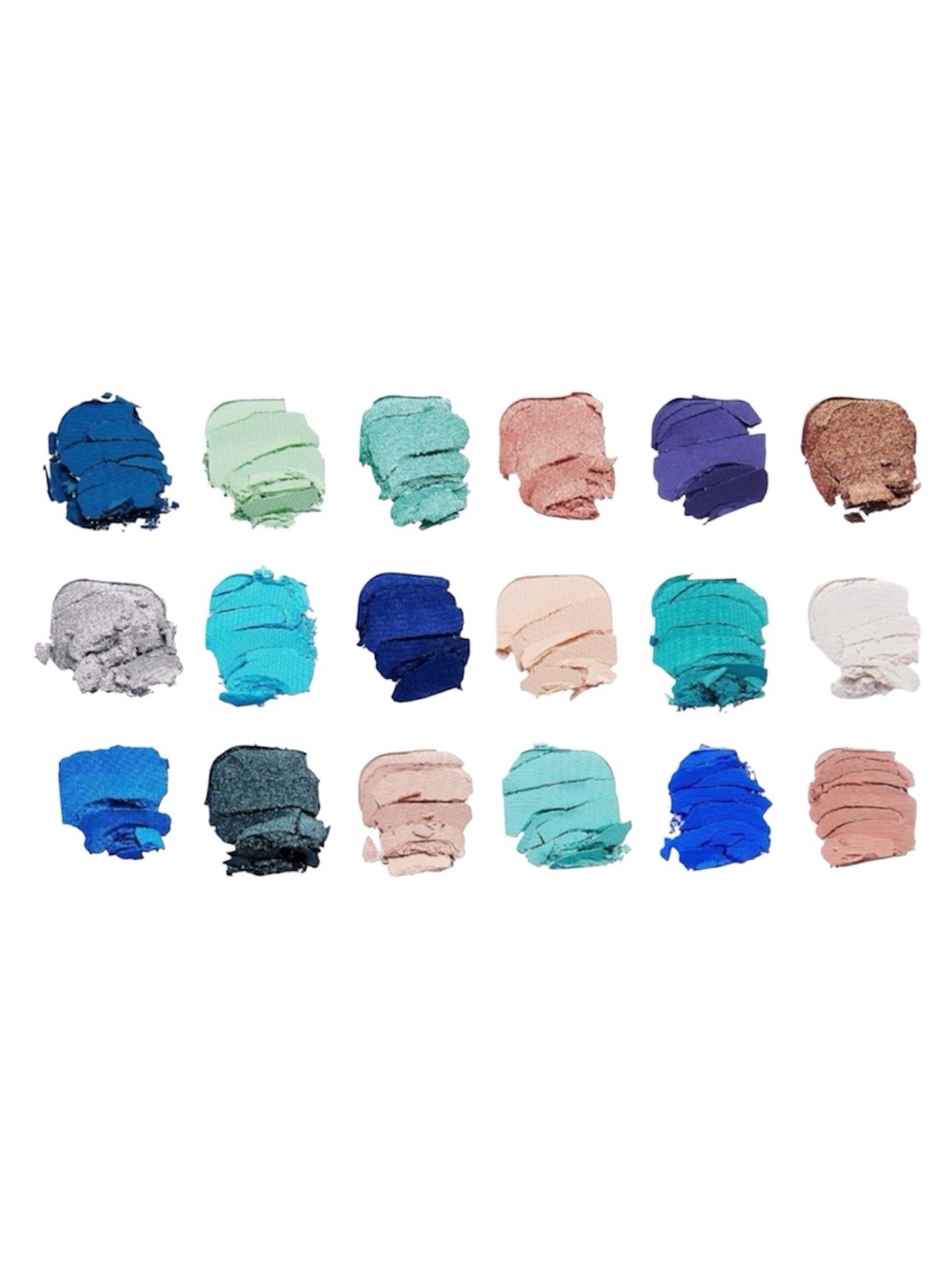 Makeup Revolution Eyeshadow Palette London Forever Flawless Ice, 18 Shades New - Picture 1 of 8